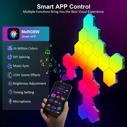 HexaGlow Smart Wall Lights