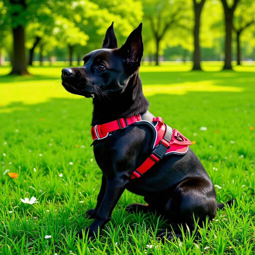 NightGuard Reflective Padded Vest Harness