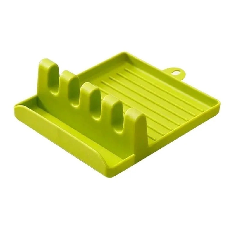 Kitchen Utensil & Pot Lid Rest Stand