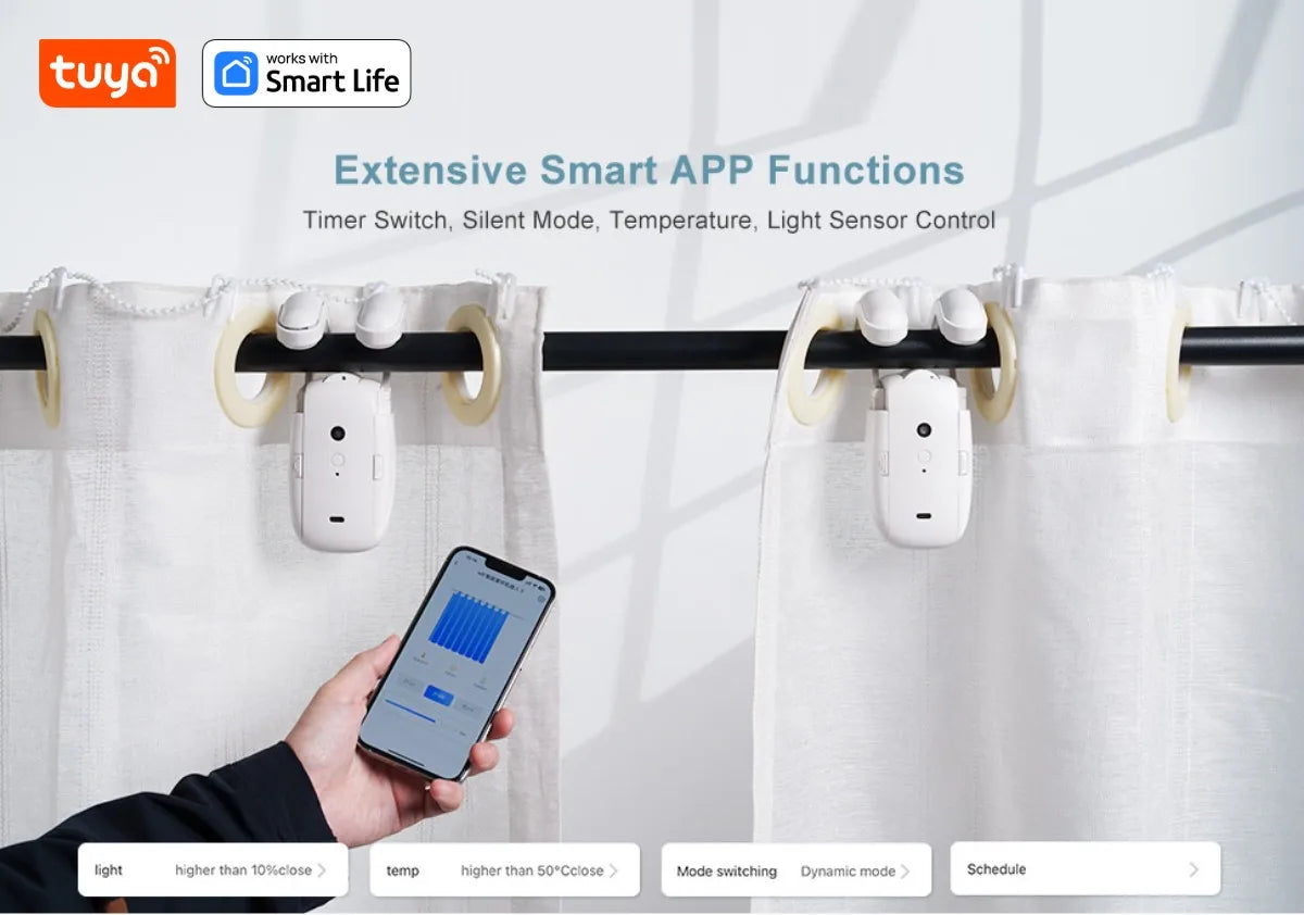 GlideMotion Smart Curtain Robot
