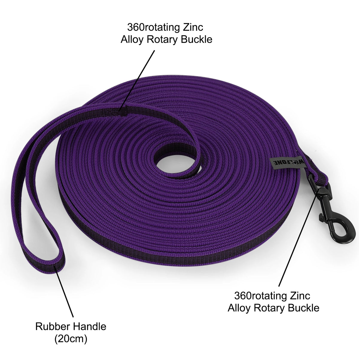 TrailRun Long Line Dog Lead (up to 15m)
