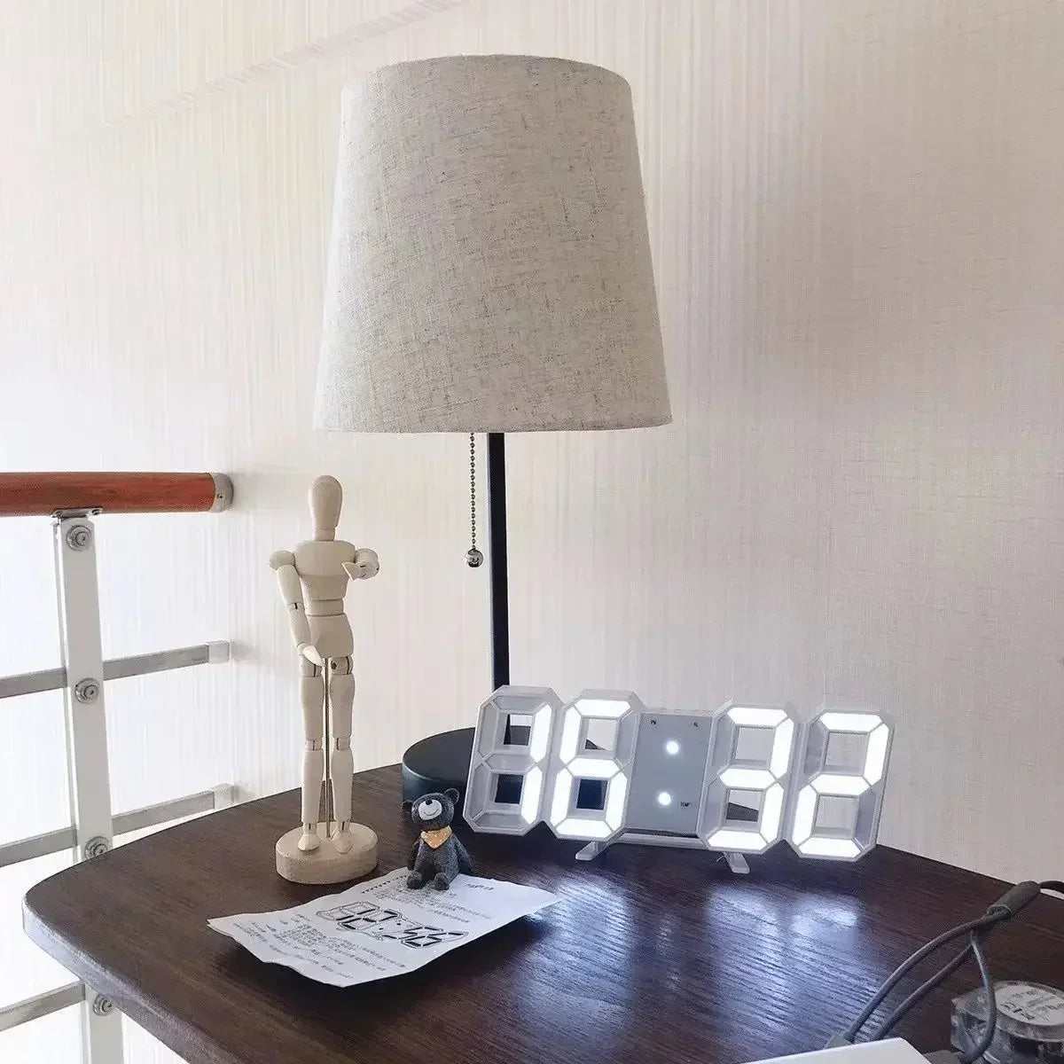 LumiTime LED Wall Clock