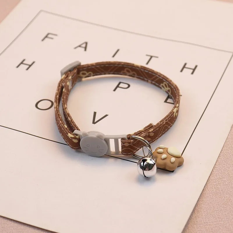 PawPrint Bell Collar