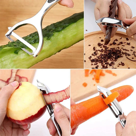 Stainless Steel Vegetable & Potato Peeler Set