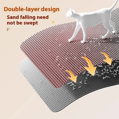 Waterproof cat mat