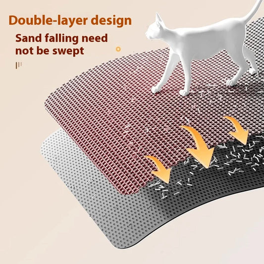 Waterproof cat mat