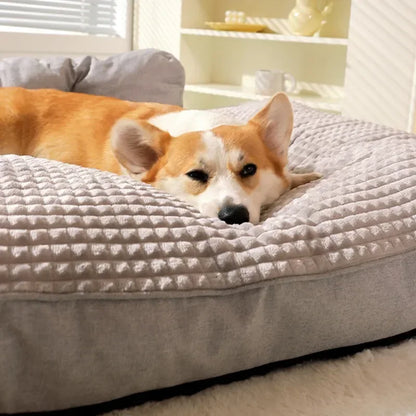 Plush Winter Pet Bed
