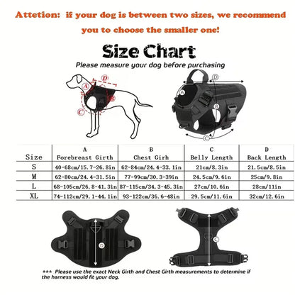 TacPro Tactical Dog Harness