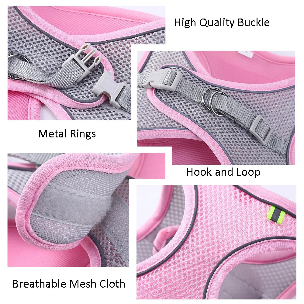 SafeStride Reflective Dog Harness