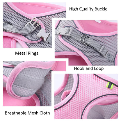 SafeStride Reflective Dog Harness