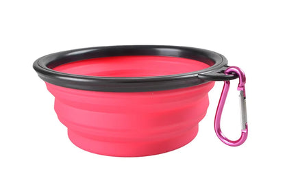 Collapsible Silicone Travel Bowl for Pets