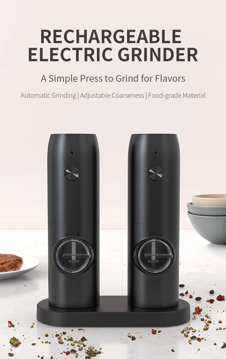 SpiceMill Electric Grinder Set