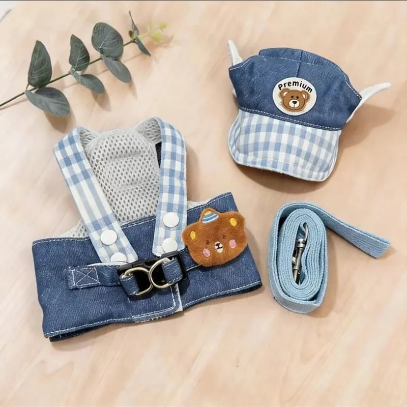 DenimDay Dog Harness Set
