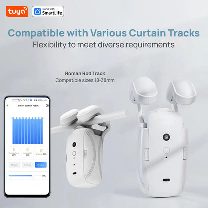 GlideMotion Smart Curtain Robot