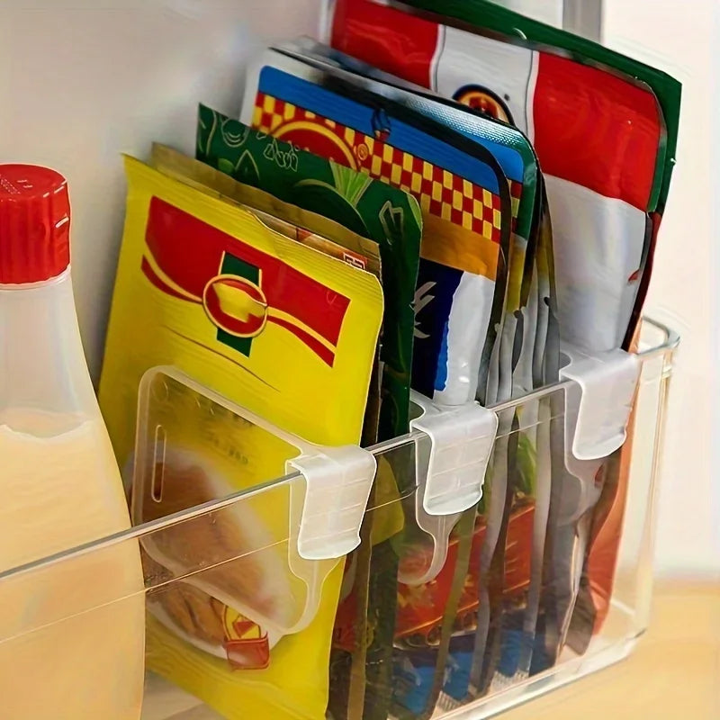 Adjustable Clear Refrigerator Storage Dividers