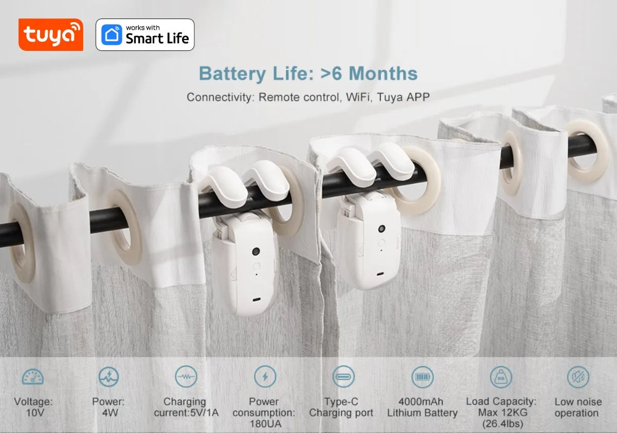 GlideMotion Smart Curtain Robot