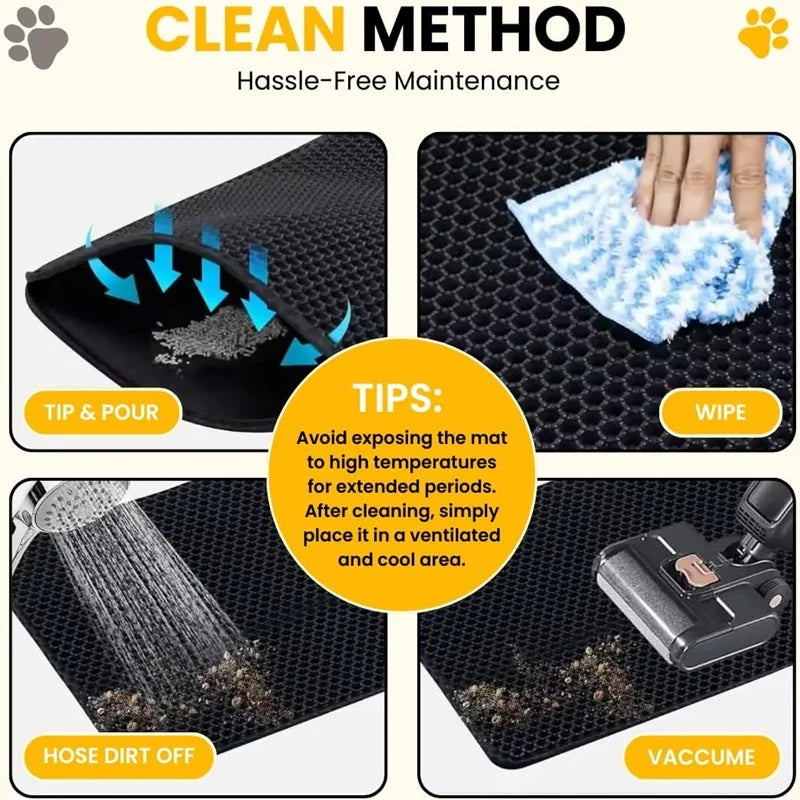 Non-Slip Cat Litter Mat