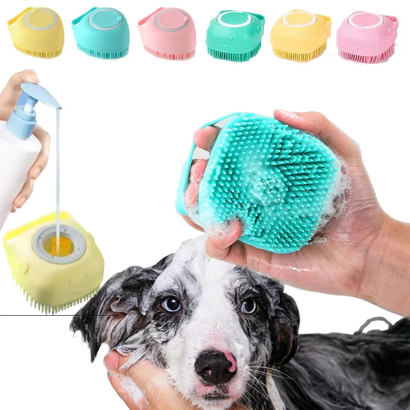 SudsPaw silicone bath and massage brush for dogs and cats – view 3