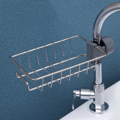 Adjustable Sink Caddy Drain Rack