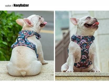 BloomTrail Floral No-Pull Dog Harness