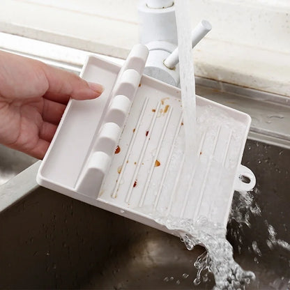 Kitchen Utensil & Pot Lid Rest Stand