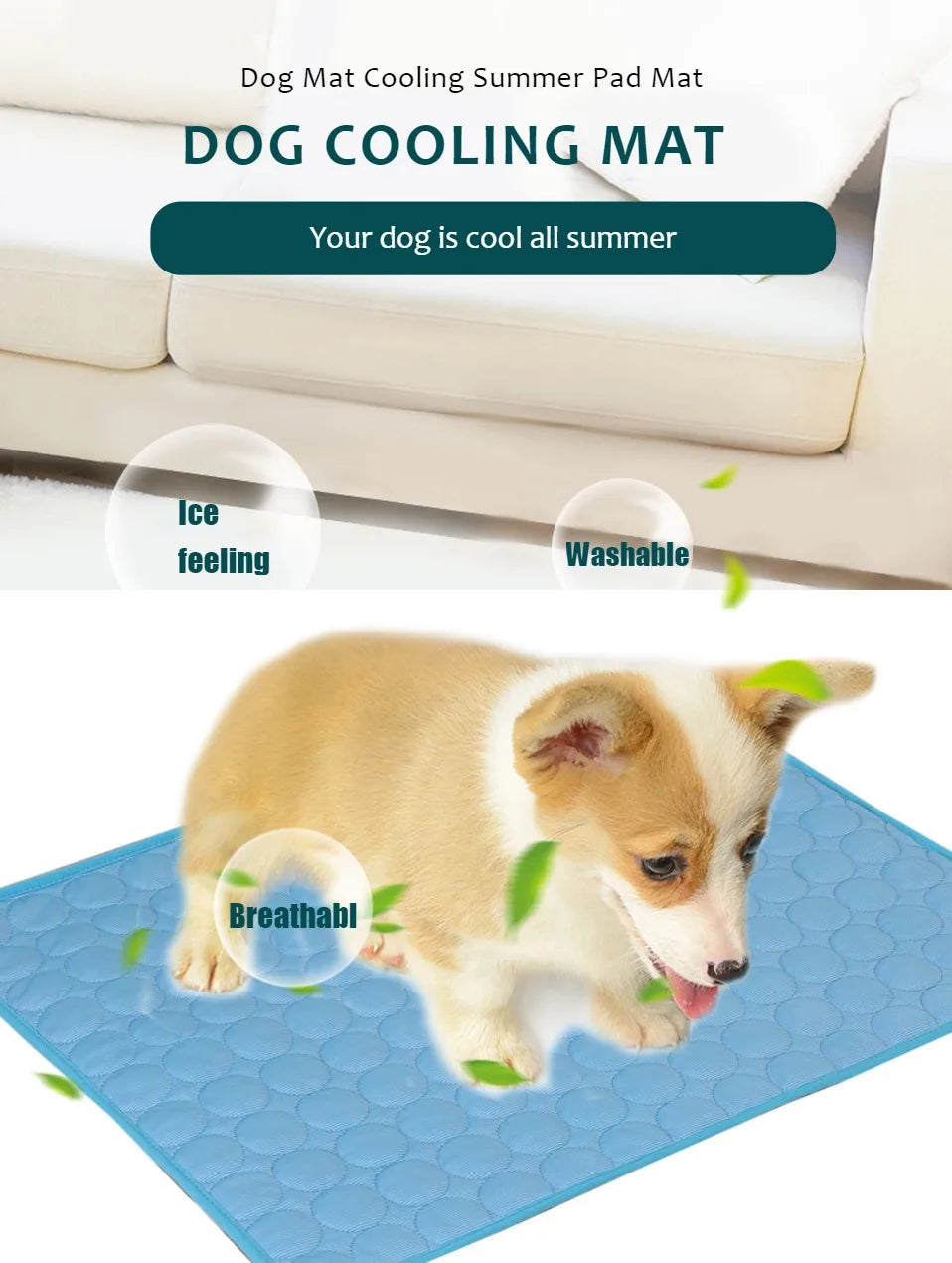 CoolNap Self-Cooling Pet Mat