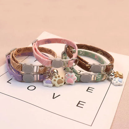 PawPrint Bell Collar