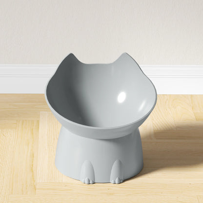 Elevated Anti-Tip Cat Bowl