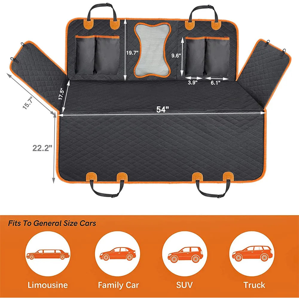 Waterproof Dog Car Seat Cover