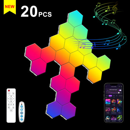 HexaGlow Smart Wall Lights