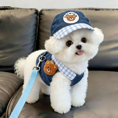 DenimDay Dog Harness Set
