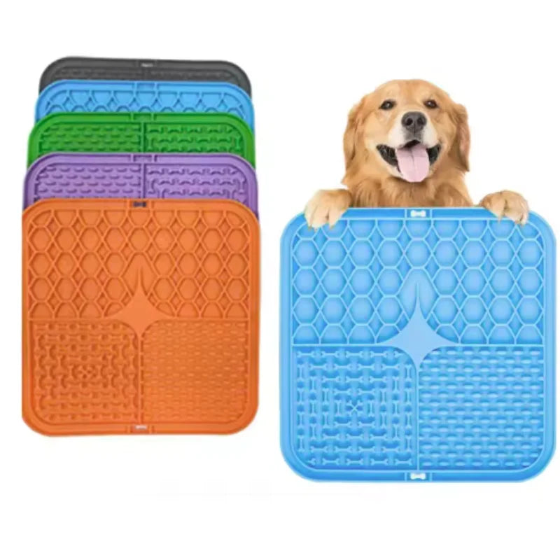 Silicone Slow Feeder Lick Mat for Dogs