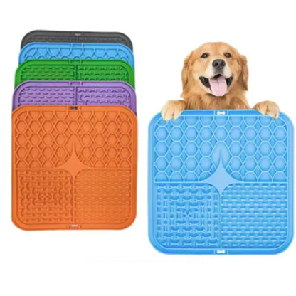 Silicone Slow Feeder Lick Mat for Dogs