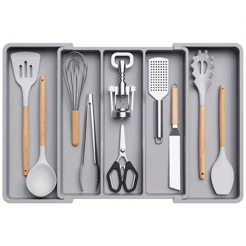 Expandable Drawer Utensil Organiser