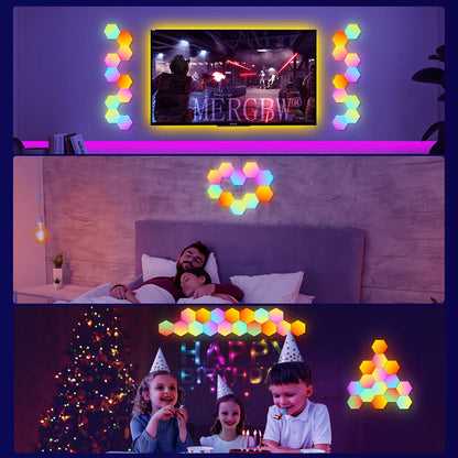 HexaGlow Smart Wall Lights