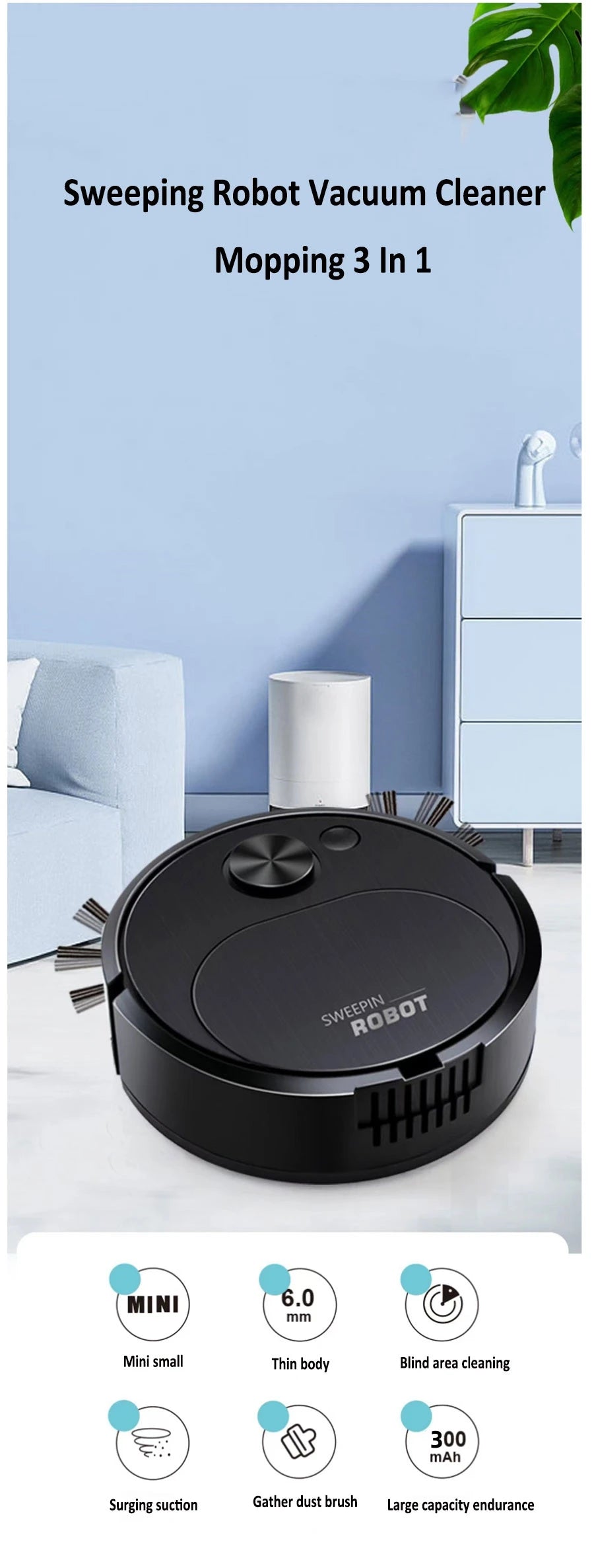 SweepDot Robot Vacuum