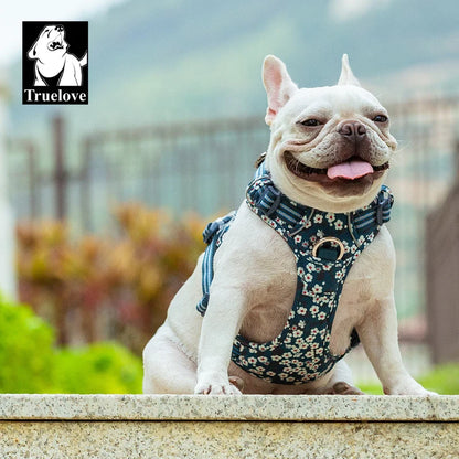 BloomTrail Floral No-Pull Dog Harness