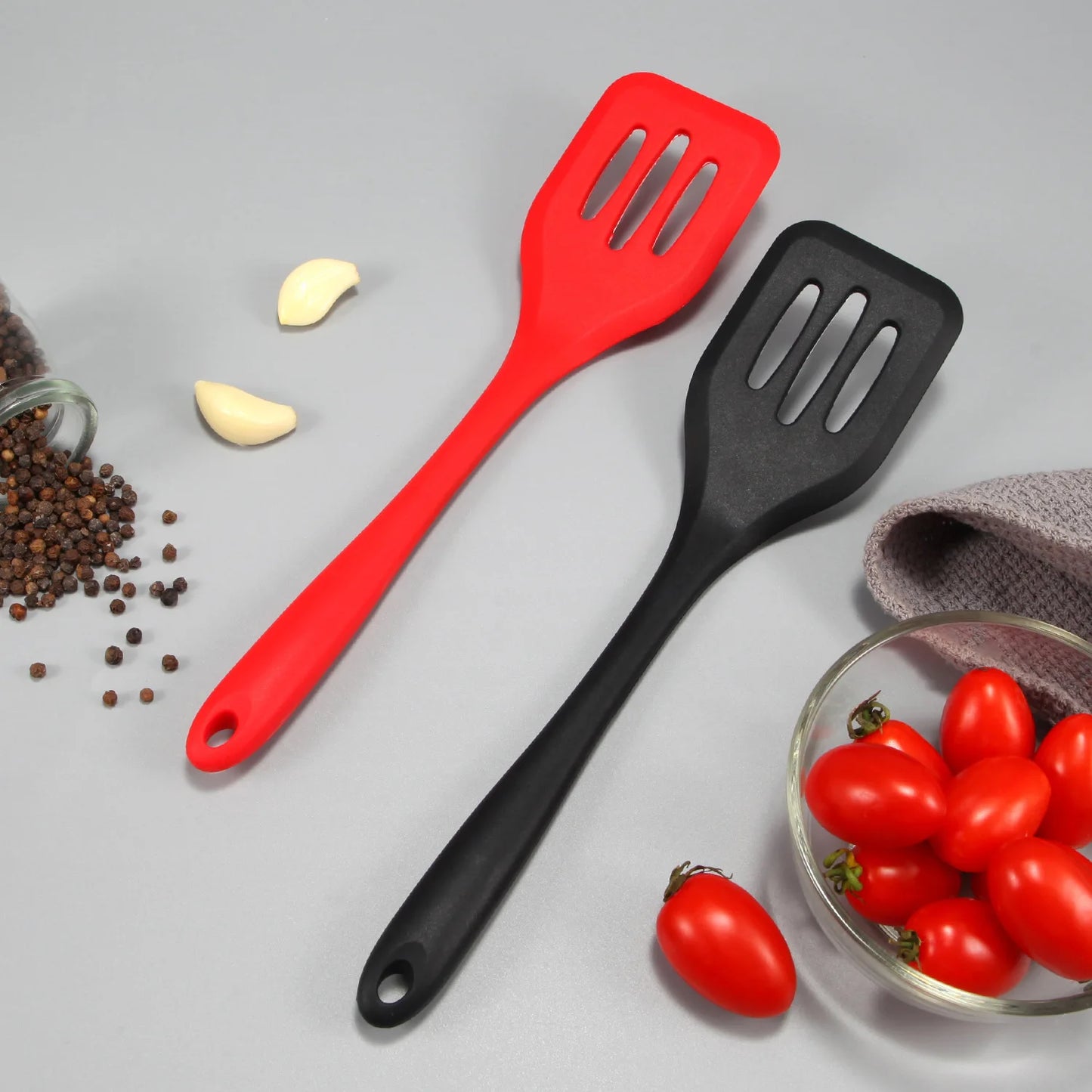 Silicone Kitchen Turner Set (4 Pieces)