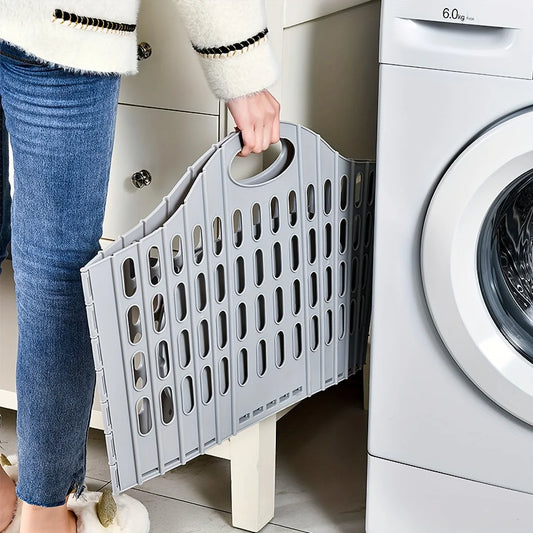 Foldable Laundry Hamper with Carry Handle