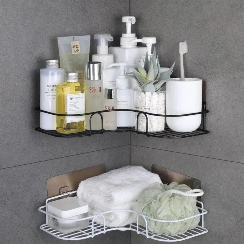 Wall-Mounted Corner Shelf Organiser