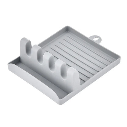 Kitchen Utensil & Pot Lid Rest Stand