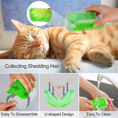 CornerGroom self-grooming corner brush for cats – view 4