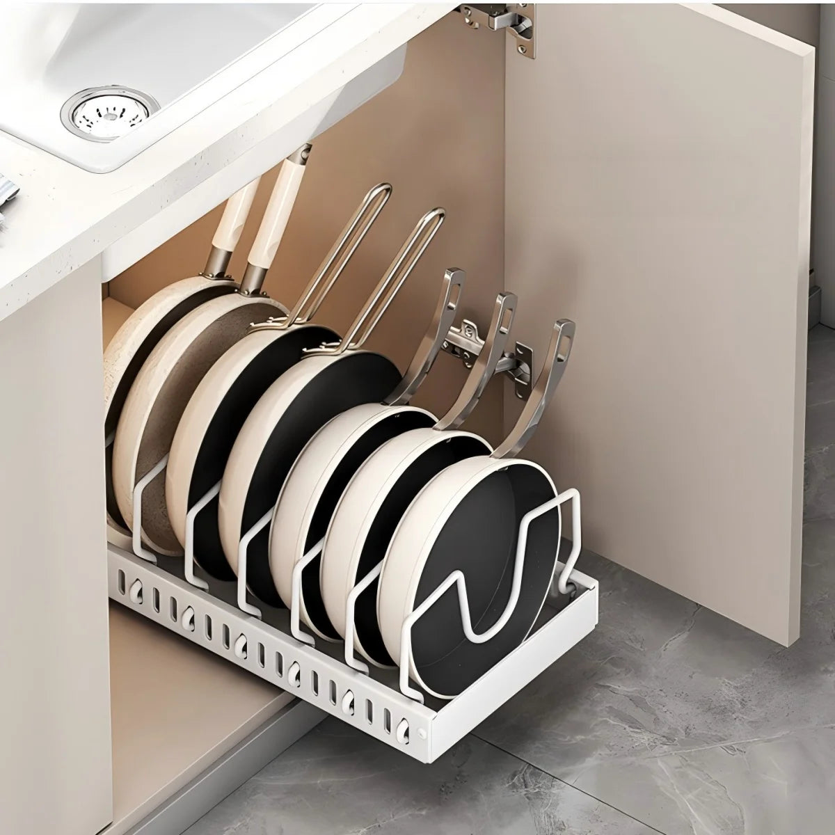 Pull-Out Cabinet Storage Organiser