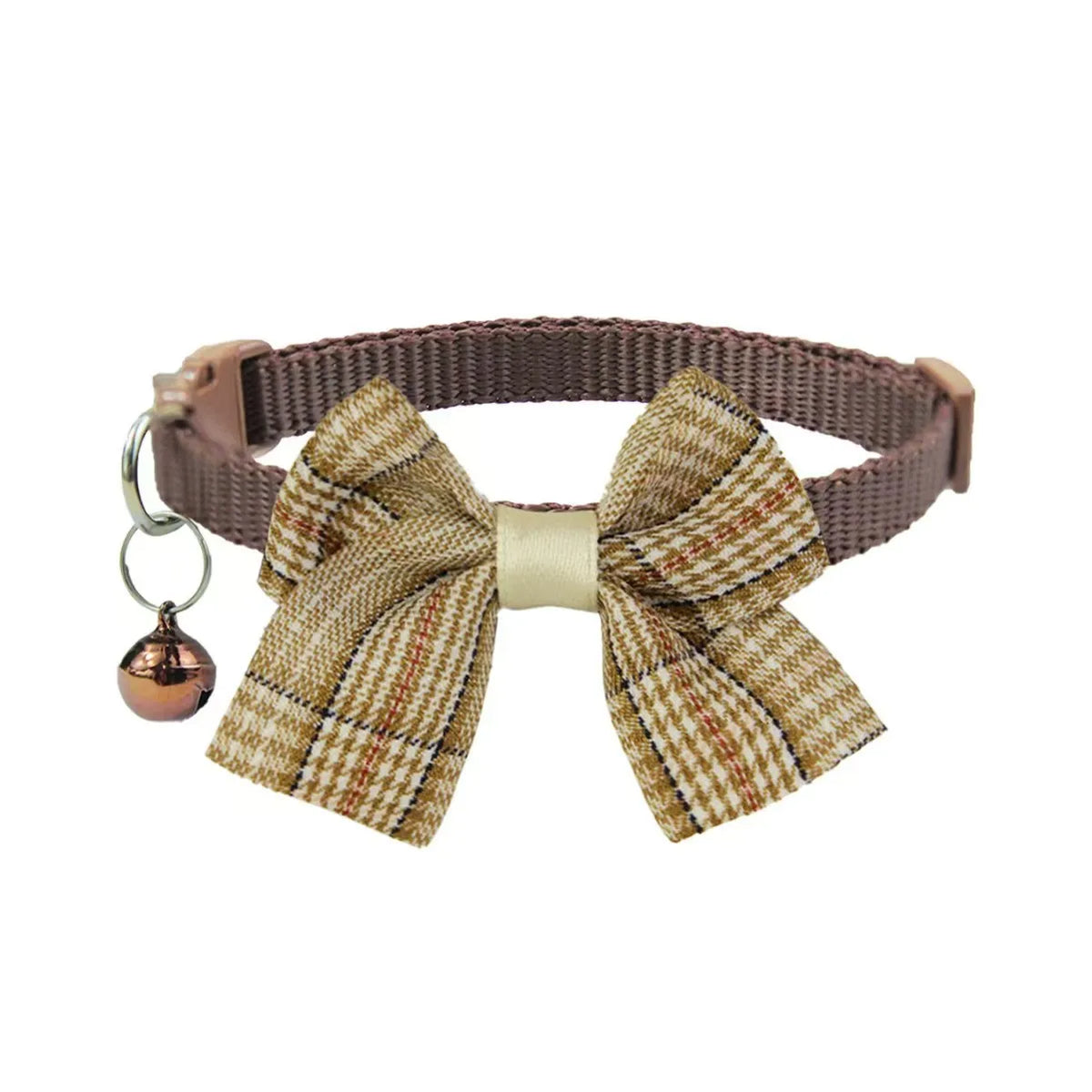 SnugBow Winter Dog Collar