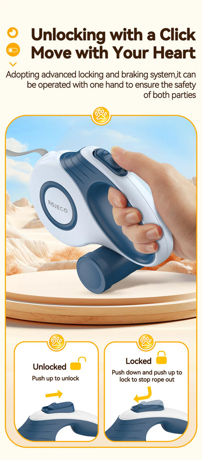 GlideLead Retractable Dog Lead