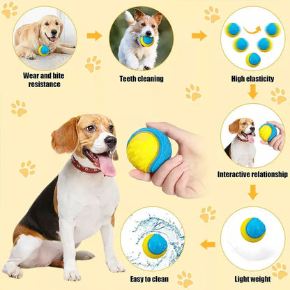 BiteFetch Squeaky Dog Balls (8 Pack)