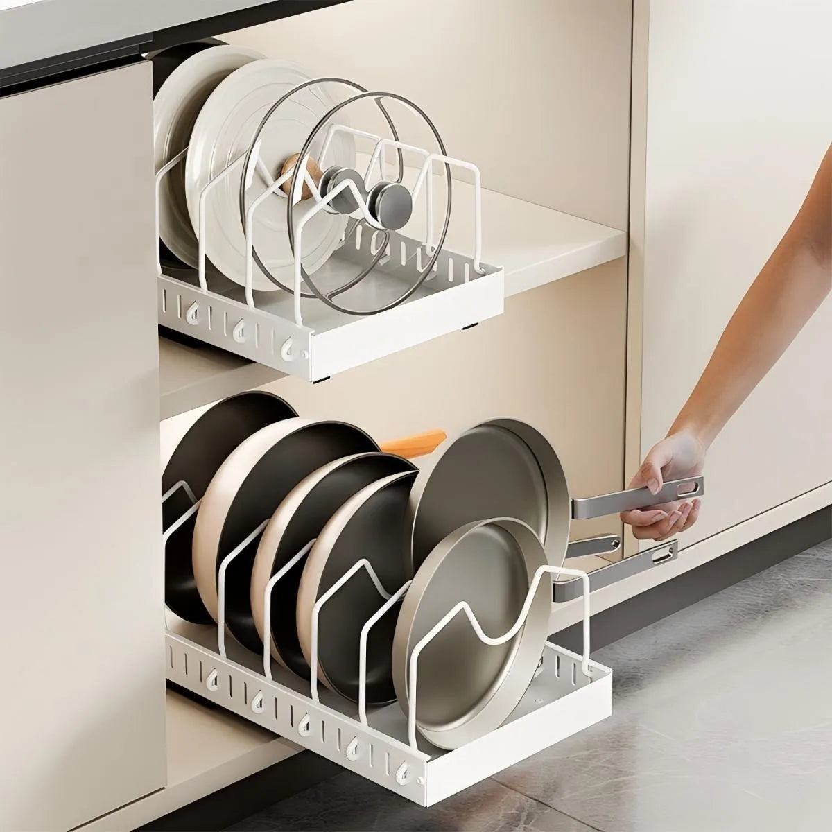 Pull-Out Cabinet Storage Organiser