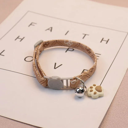 PawPrint Bell Collar