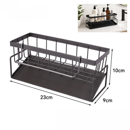 Adjustable Sink Caddy Drain Rack