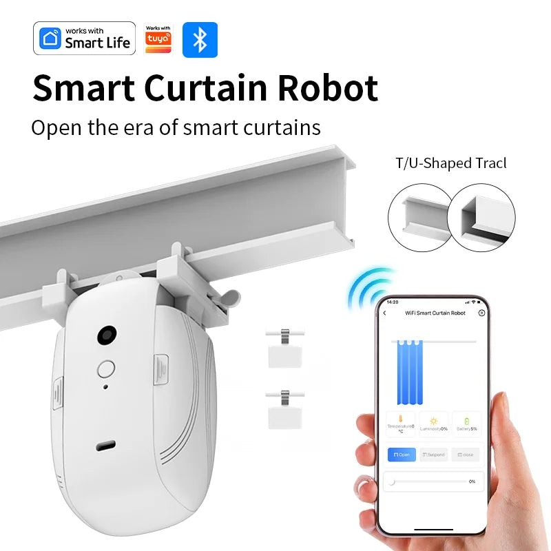 GlideMotion Curtain Motor